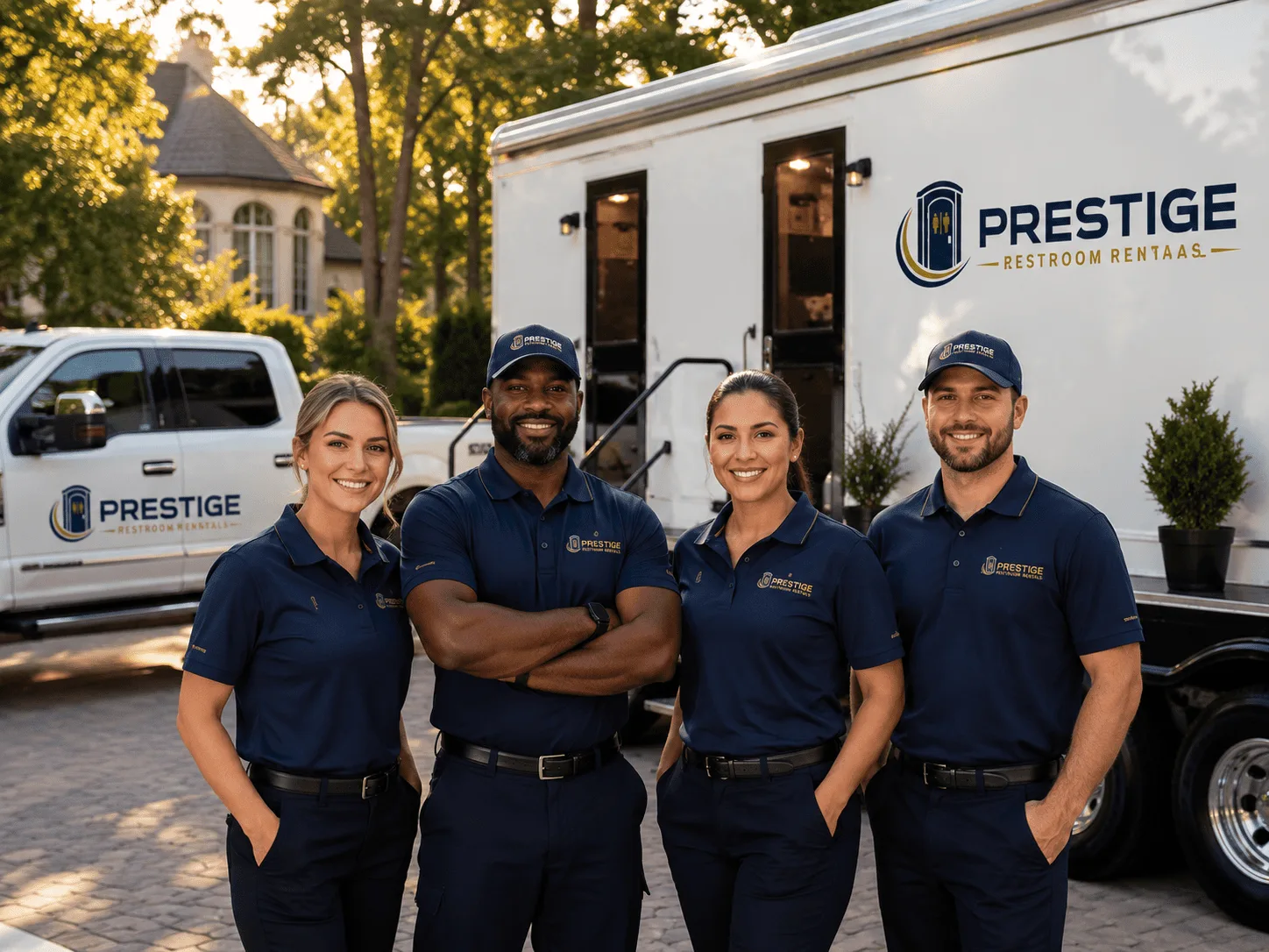 Trusted Luxury Portable Restrooms company in Harrison Township, MI